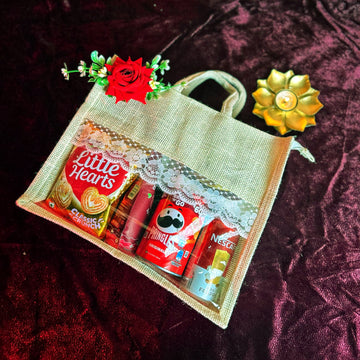 Zaika-e-Khaas Room Gourmet Hamper – Festive & Return Favor Gift with Snacks & Chocolates