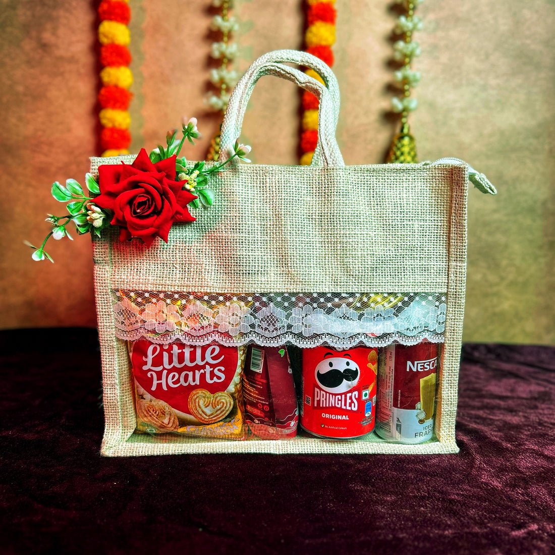 Zaika-e-Khaas Room Gourmet Hamper – Festive & Return Favor Gift with Snacks & Chocolates
